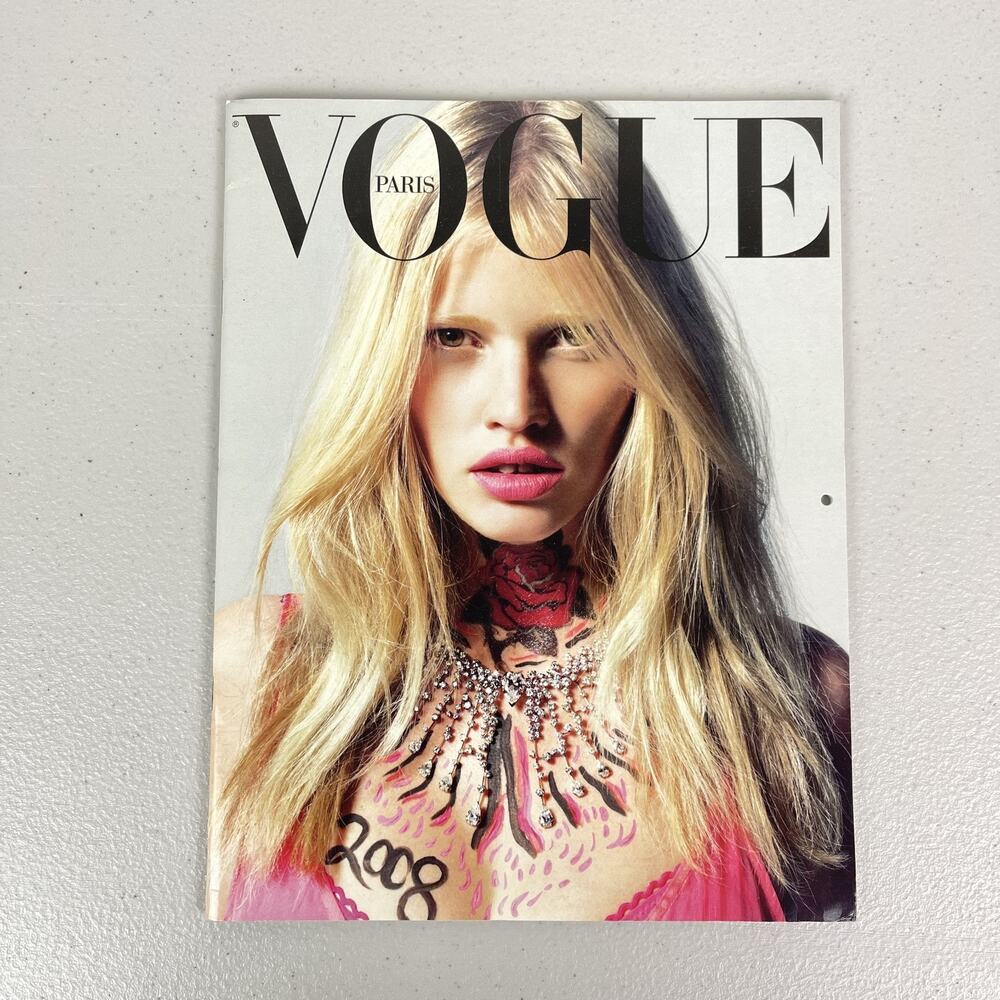 Vogue Paris Calendar 2008 Lara Stone Natasha Poly Isabelli Fontana Fashion